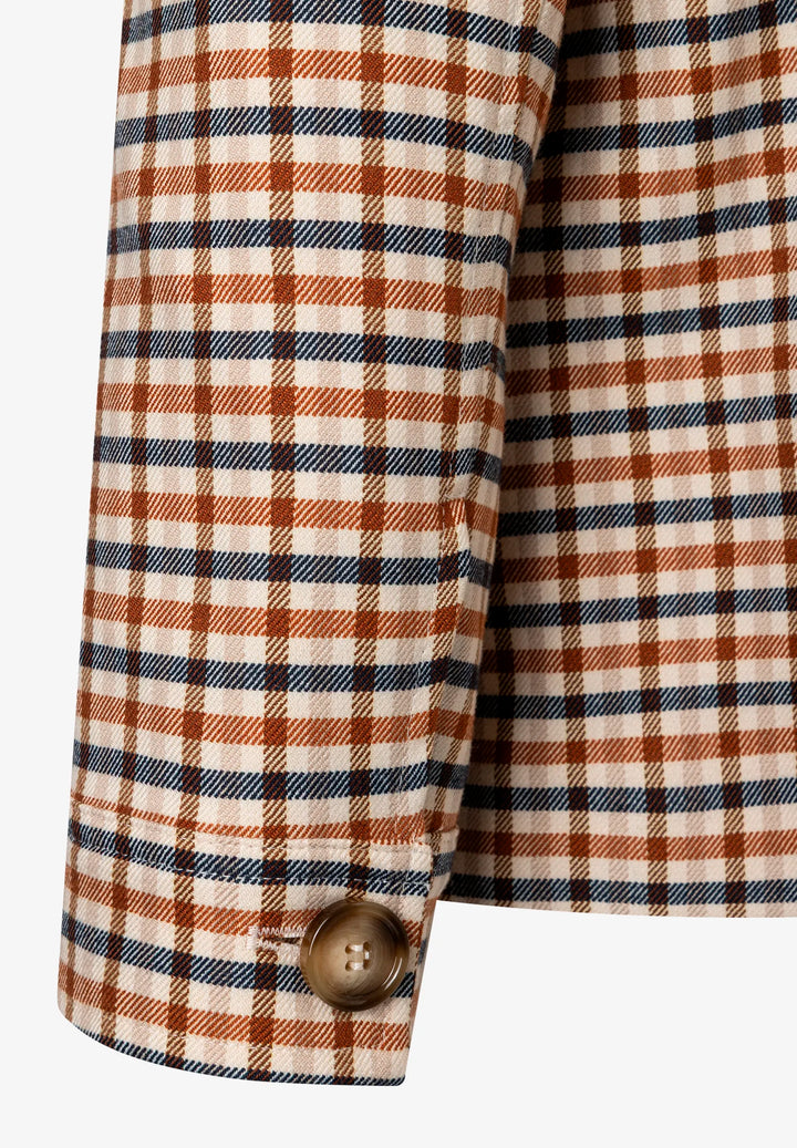 Check Shirt Jacket