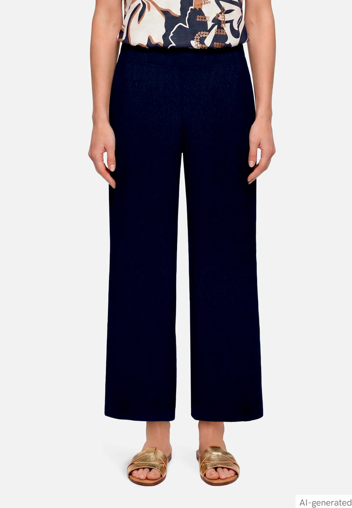 7/8 Length Culottes with Elasticated Waistband