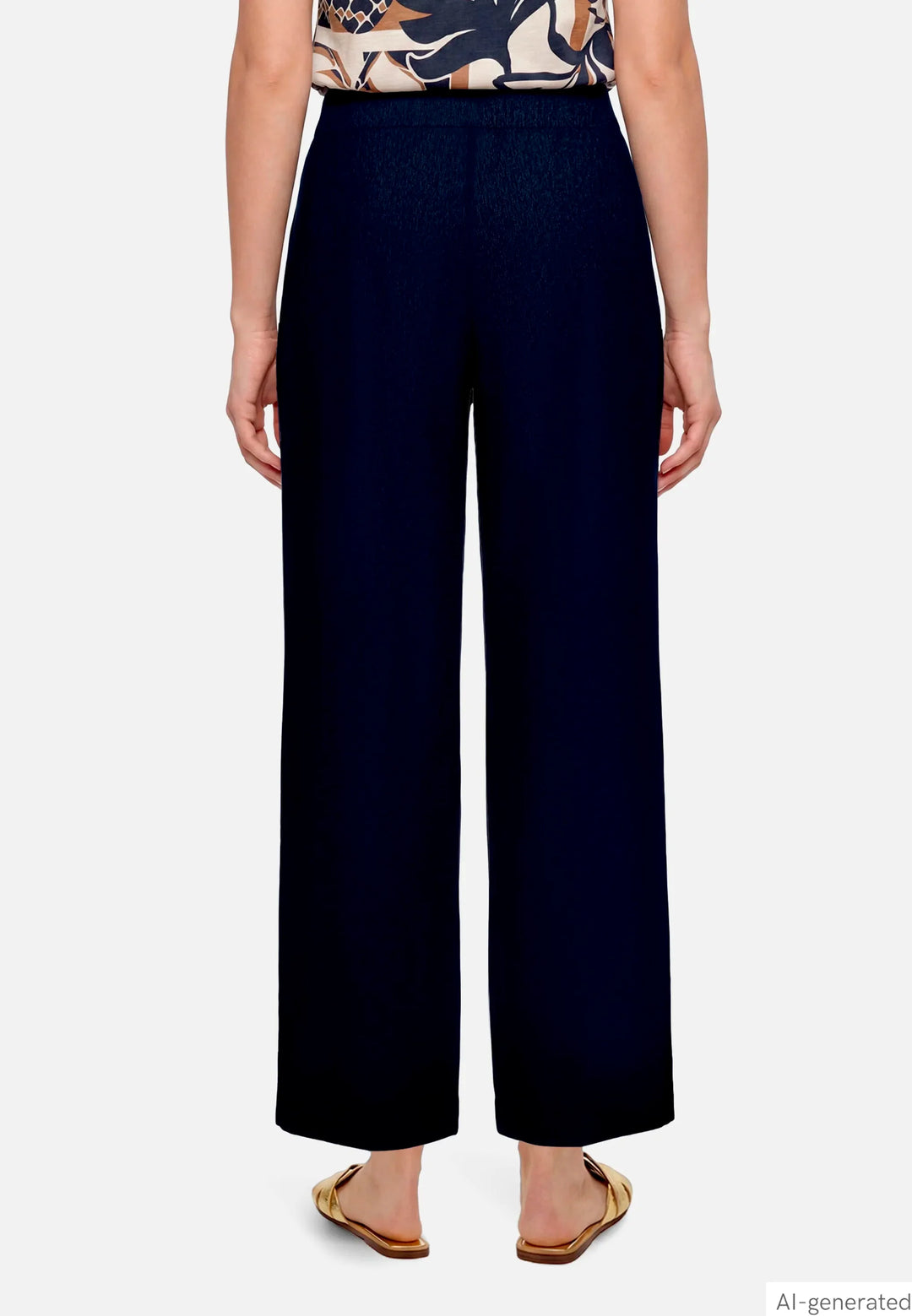7/8 Length Culottes with Elasticated Waistband