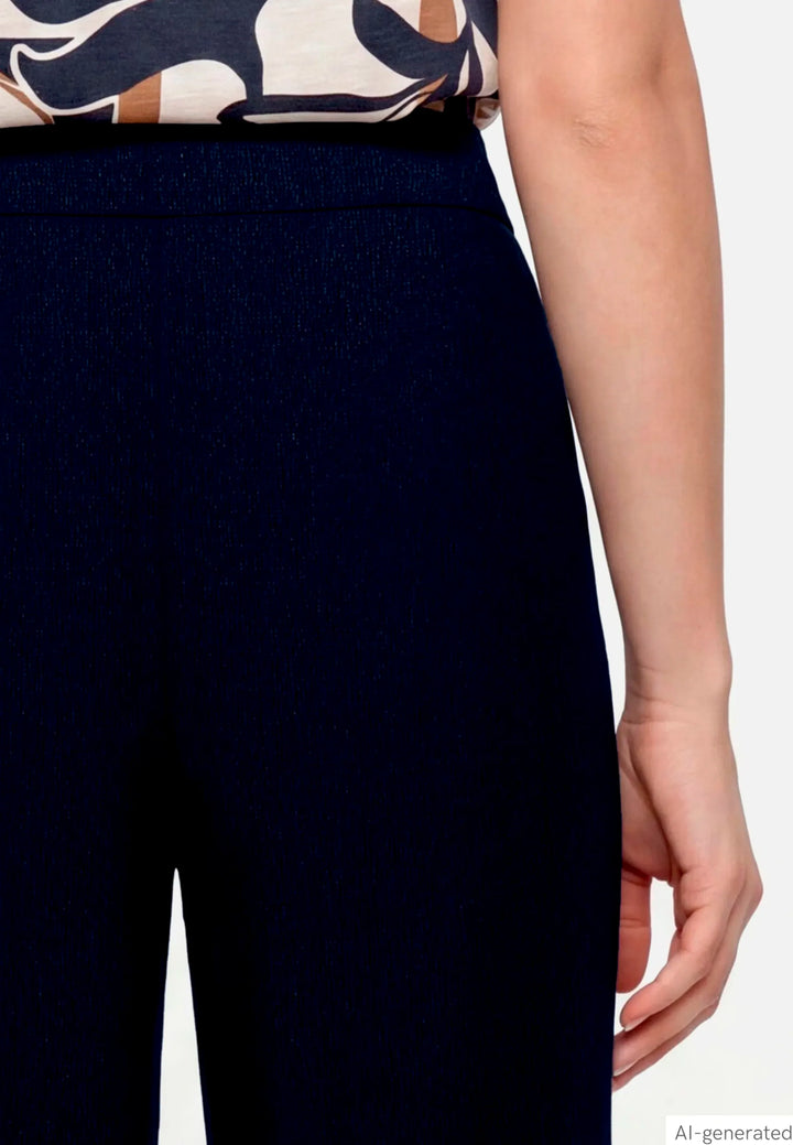 7/8 Length Culottes with Elasticated Waistband