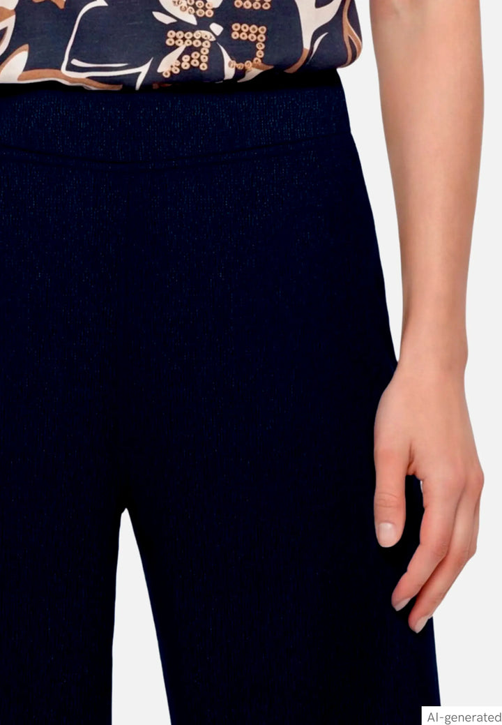 7/8 Length Culottes with Elasticated Waistband