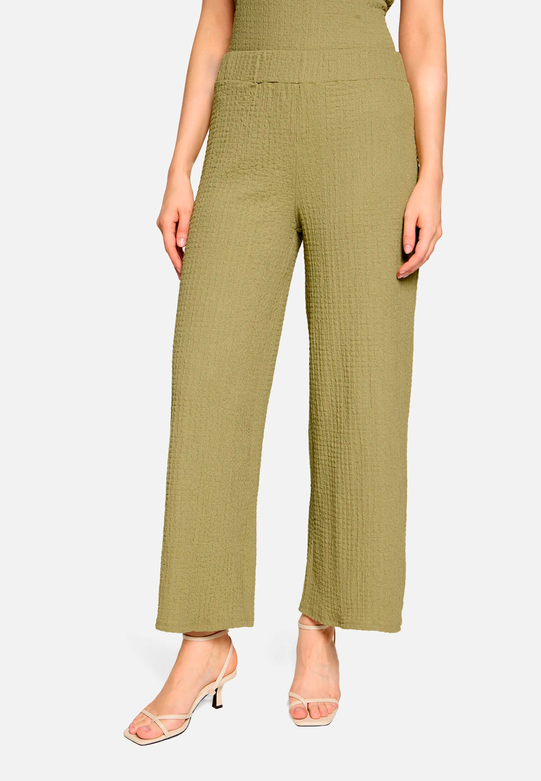 Culottes with Elastic Waistband