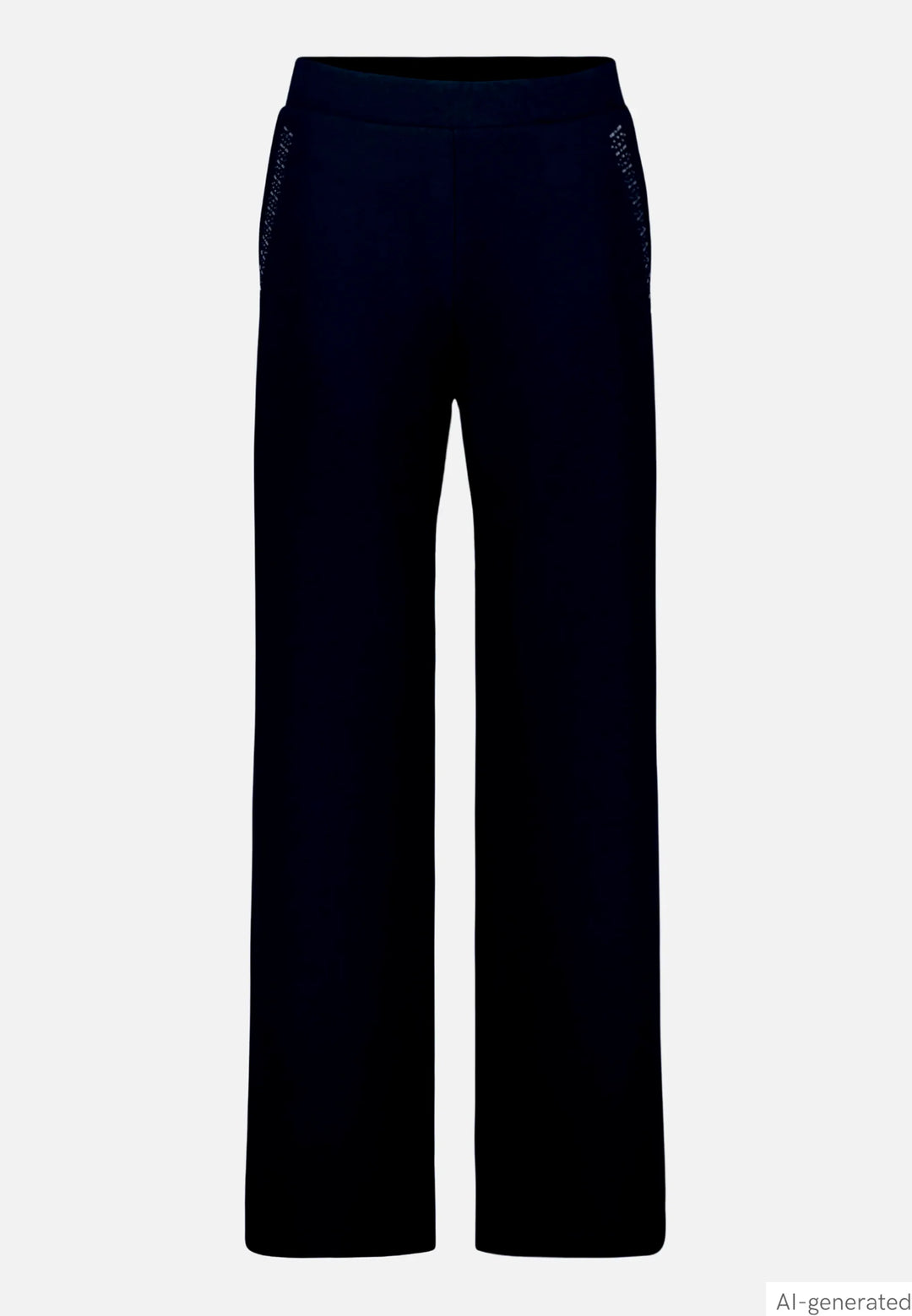 Pull-On Trousers with Rhinestones