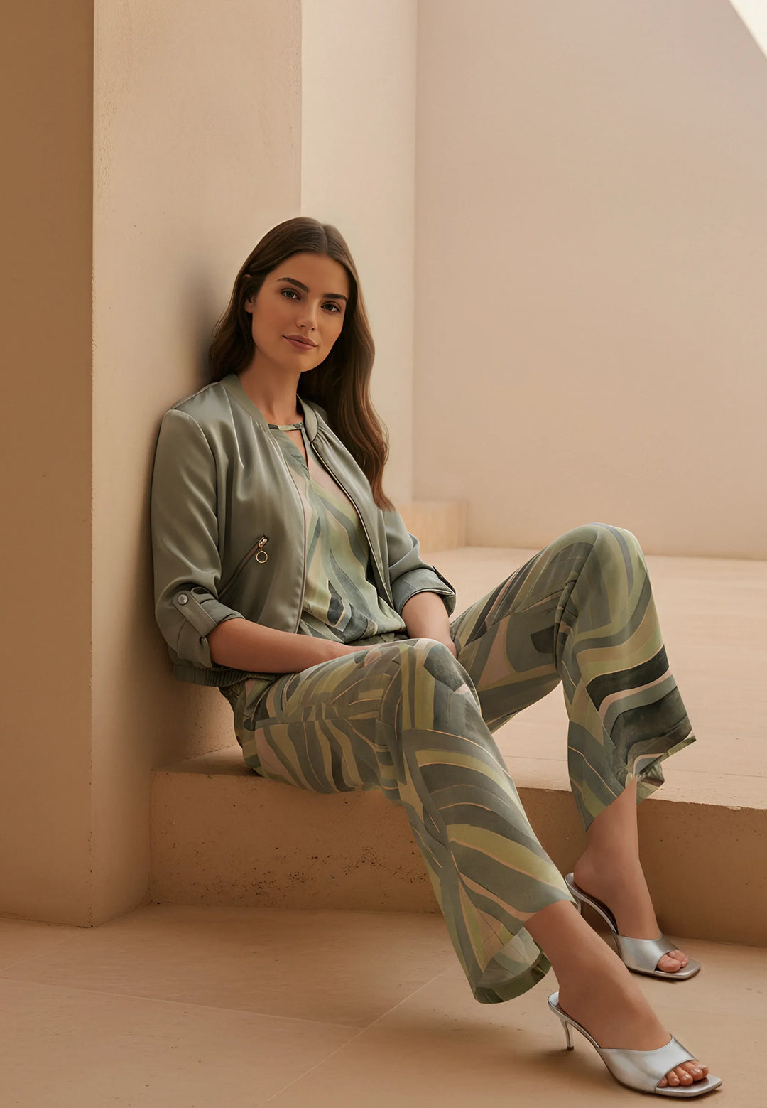Pull-On Trousers with Side Pockets