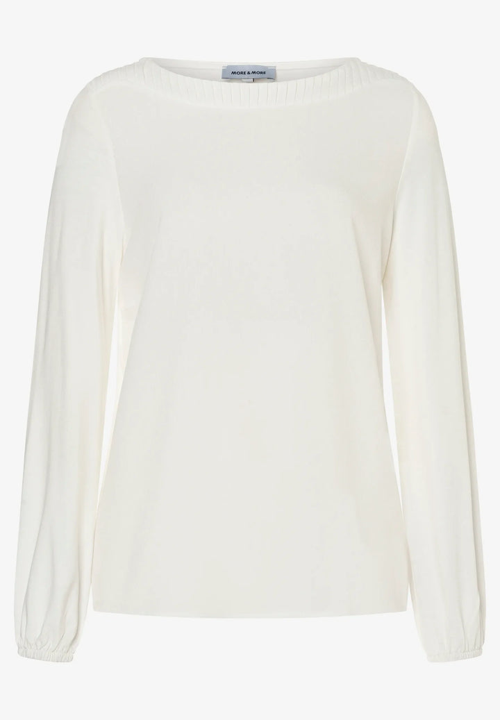 Shirt-Blouse with Detail at Neckline