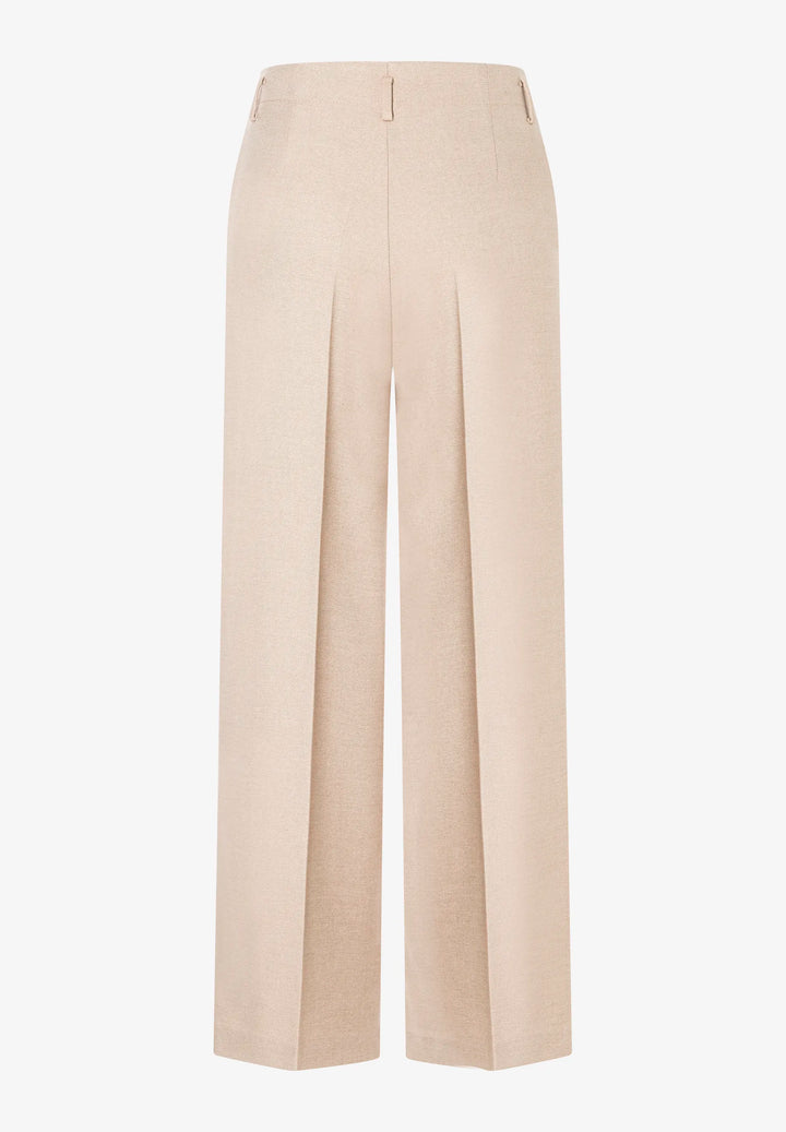 Soft Melange Wide Leg Pants