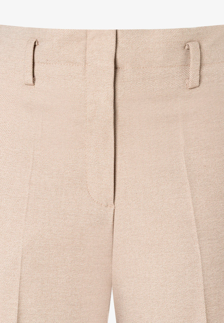 Soft Melange Wide Leg Pants