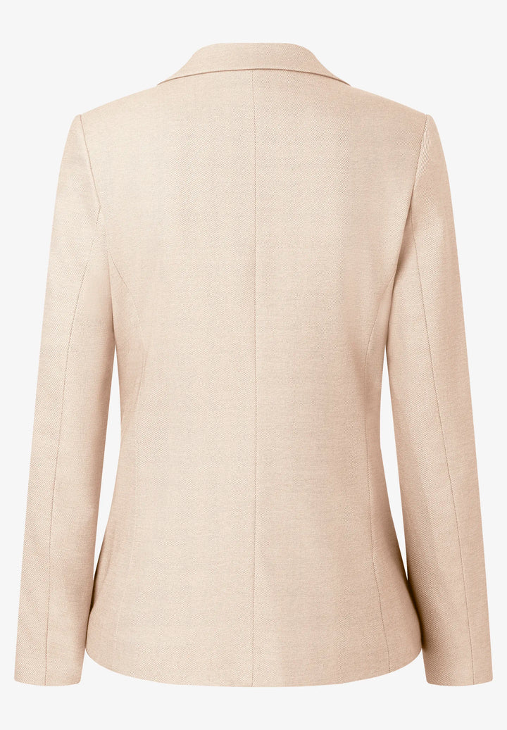 Soft Melange Long Blazer
