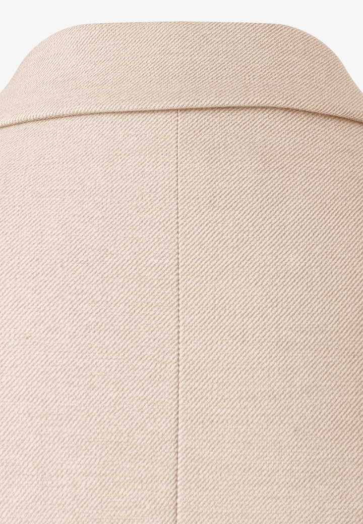 Soft Melange Long Blazer
