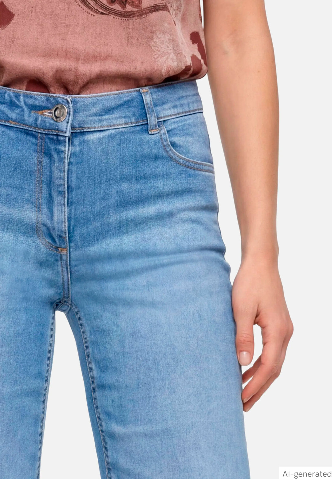 Wide-Leg Jeans with a Used Wash