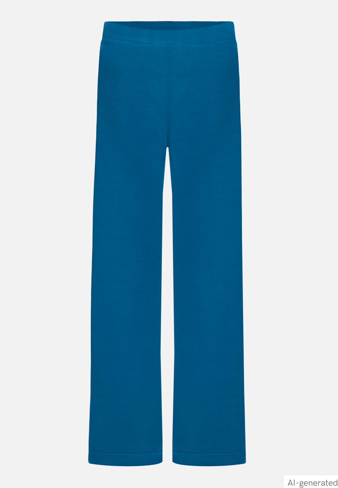 Wide-Leg Sweatpants with Elastic Waistband