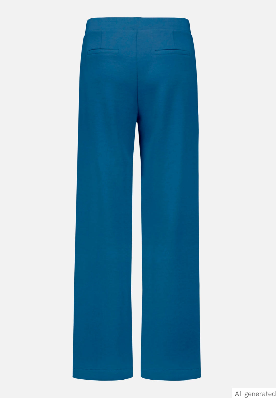 Wide-Leg Sweatpants with Elastic Waistband
