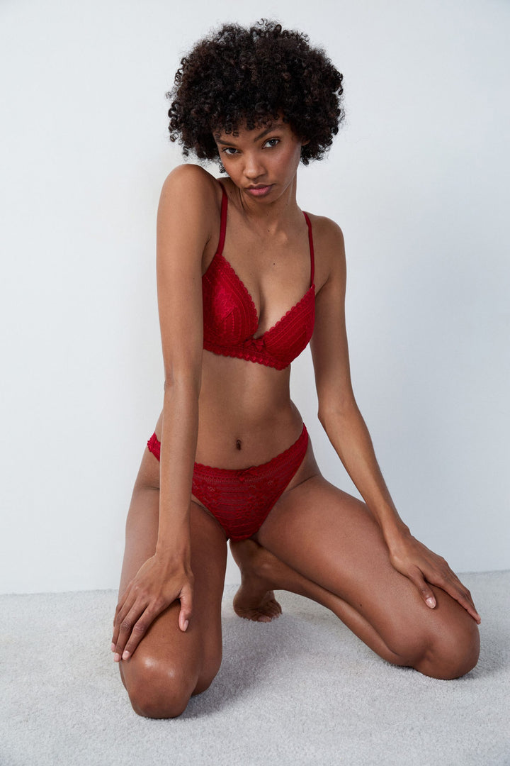 Bra - Push up - Red