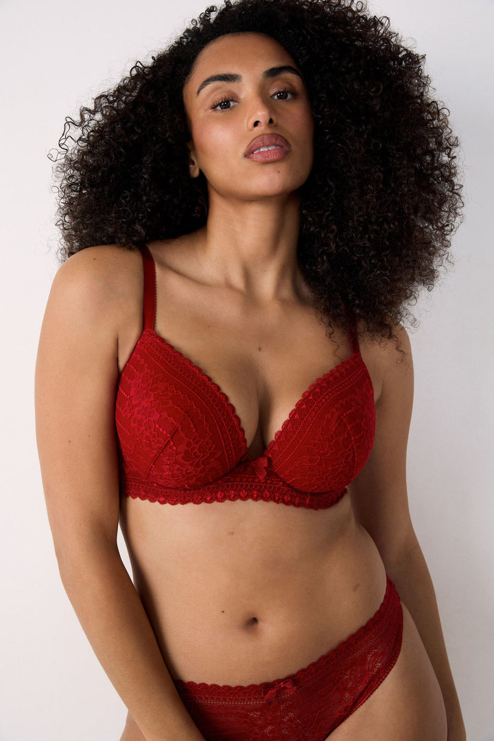 Bra - Padded - Red