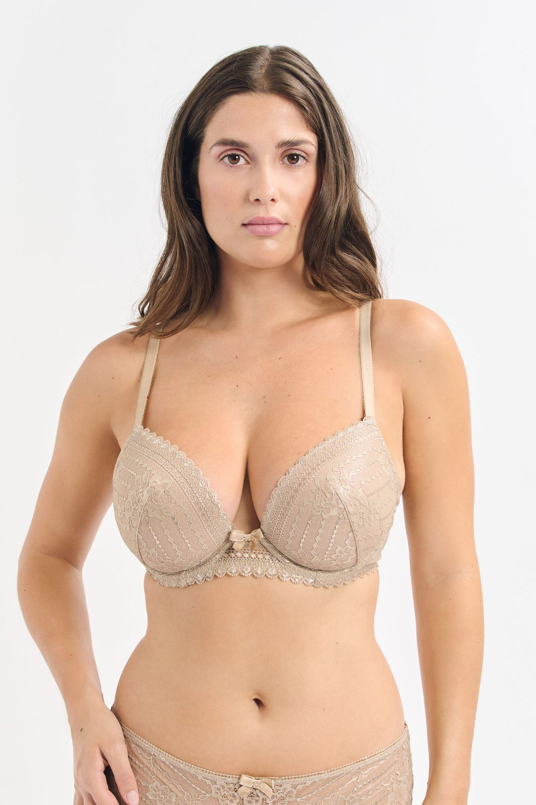 Bra - Padded - Beige