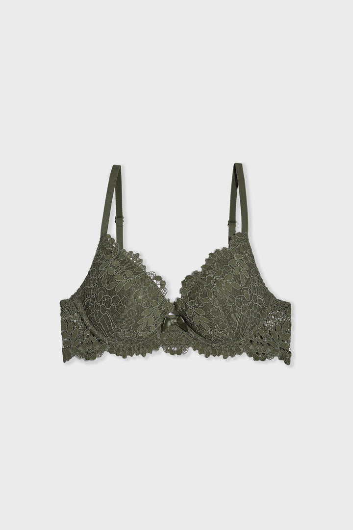 Push-up bra - Green
