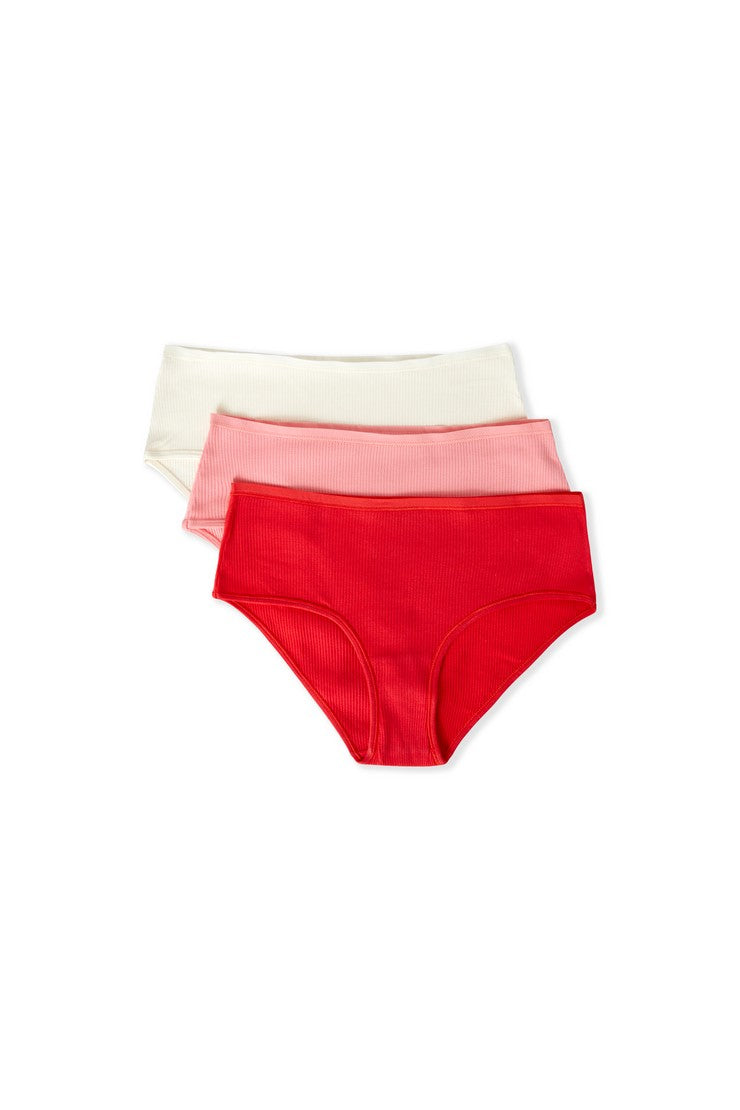 Multipack Briefs - Cardinal