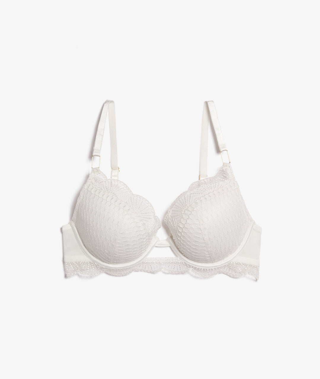 Bra no. 5 - the lightly lined plunge bra - Ecru