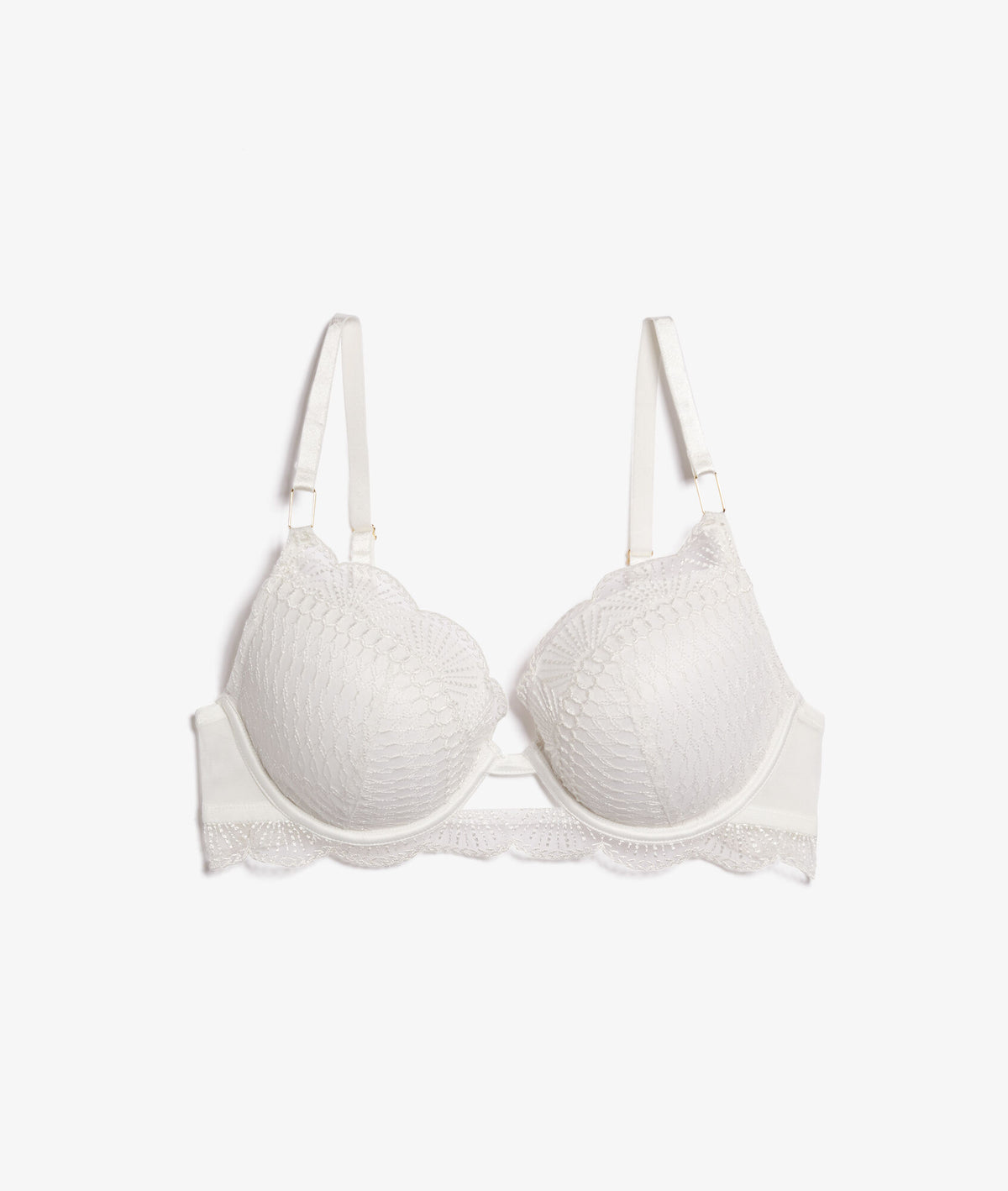 Bra no. 5 - the lightly lined plunge bra - Ecru