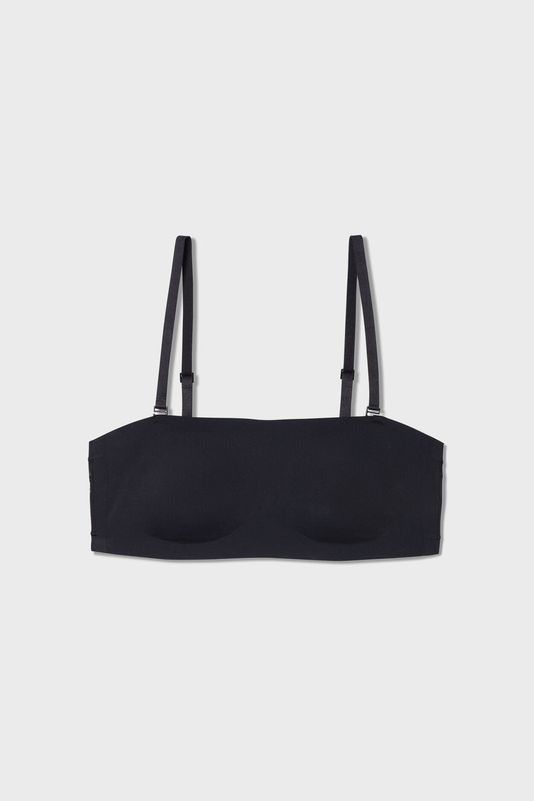 Bandeau and strapless bra - Black