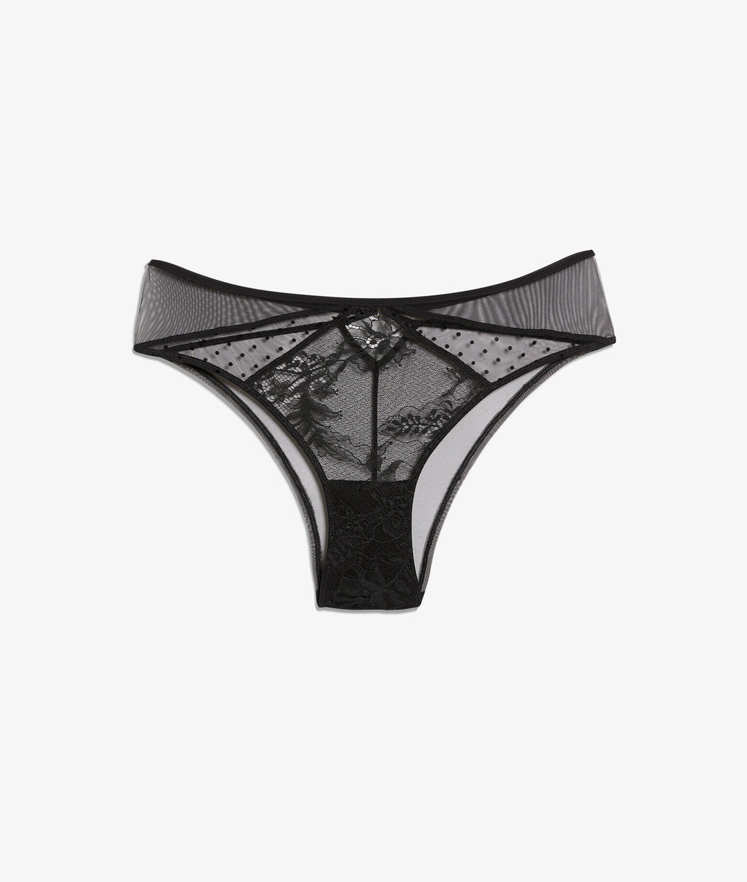Hipster in tulle and lace - Noir