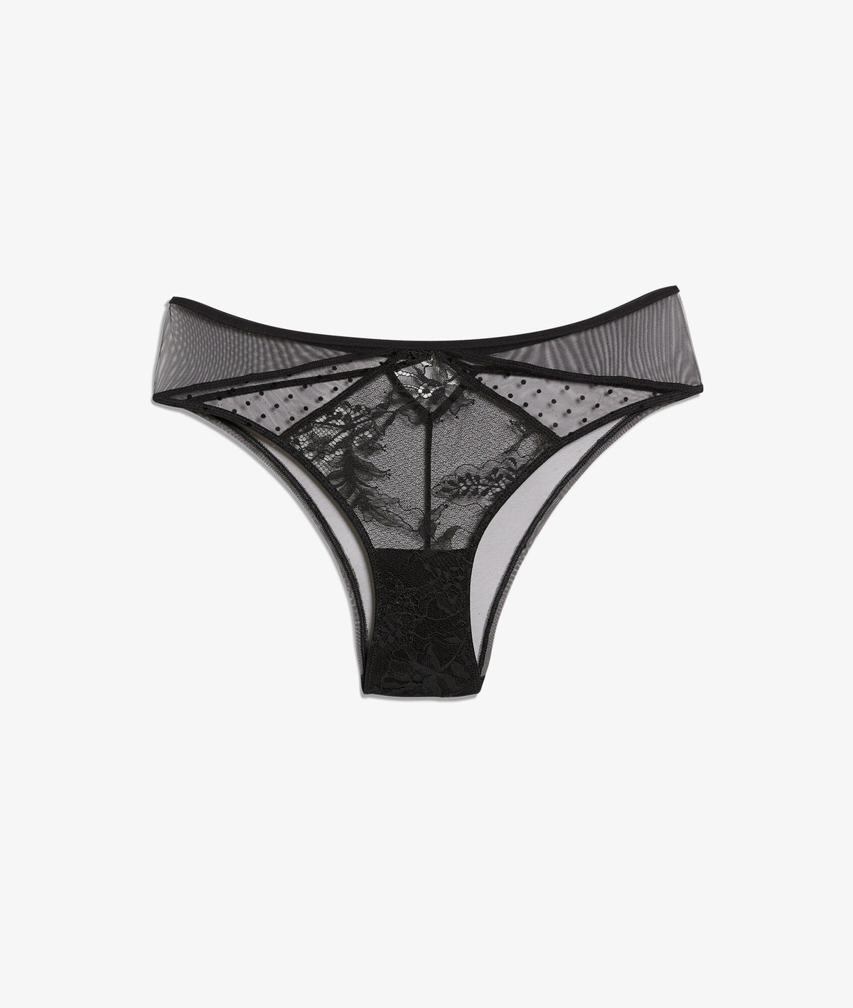 Hipster in tulle and lace - Noir