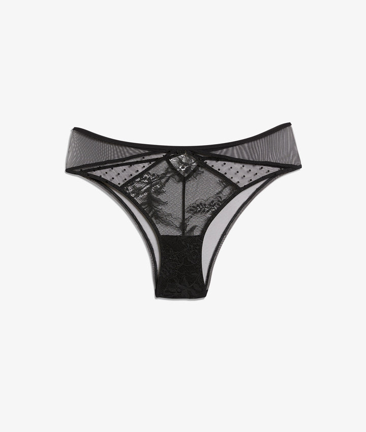 Hipster in tulle and lace - Noir