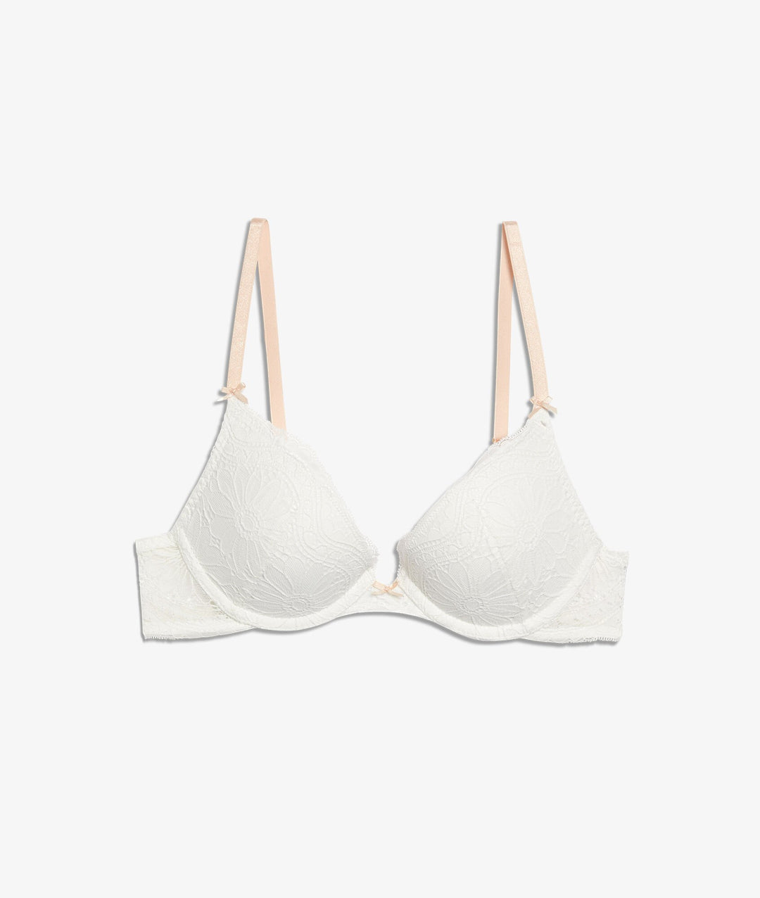 Push-up bra n.2 - the plunge - Ecru