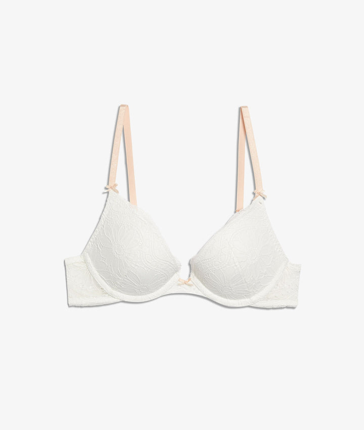 Push-up bra n.2 - the plunge - Ecru