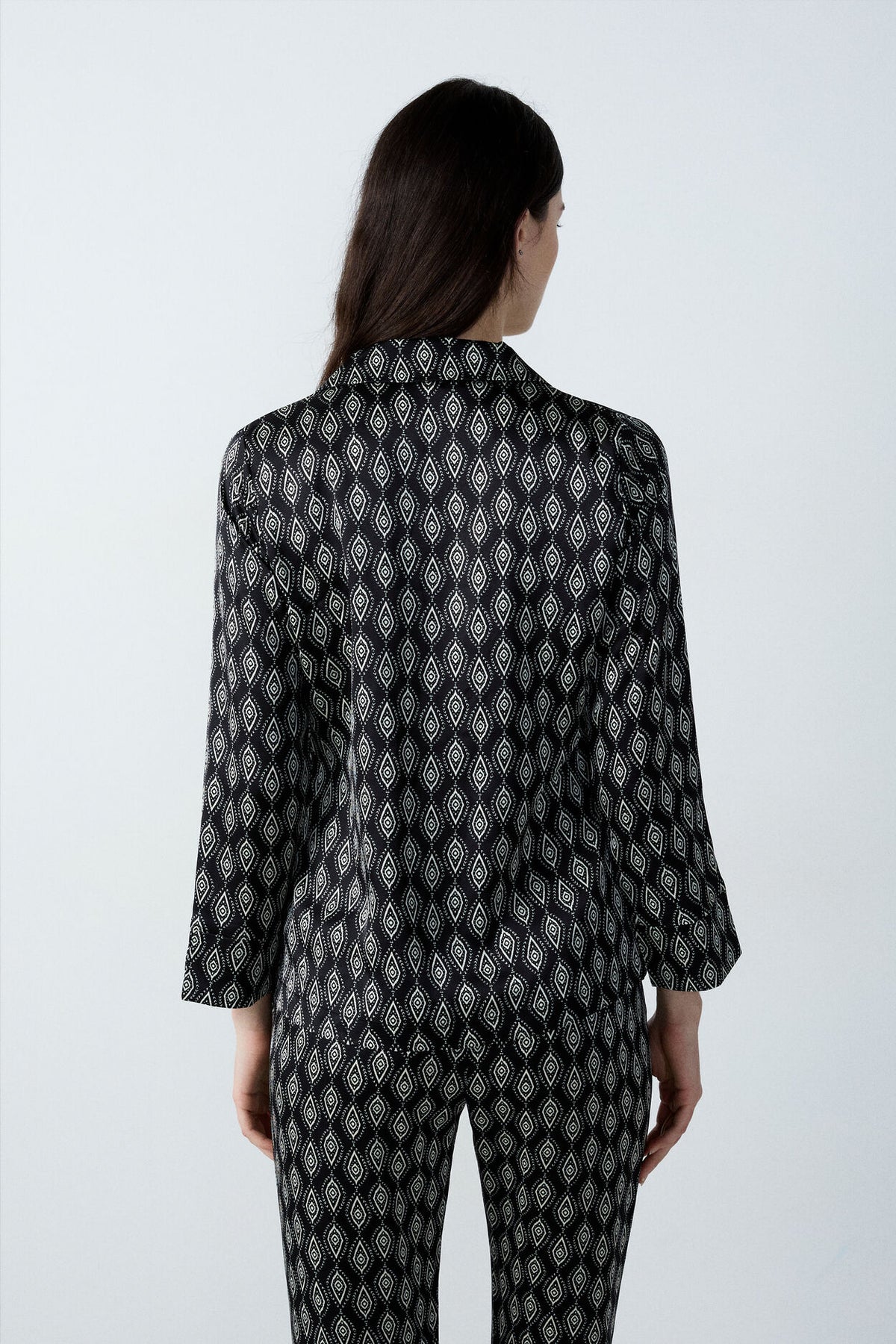 Pyjama shirt - Black