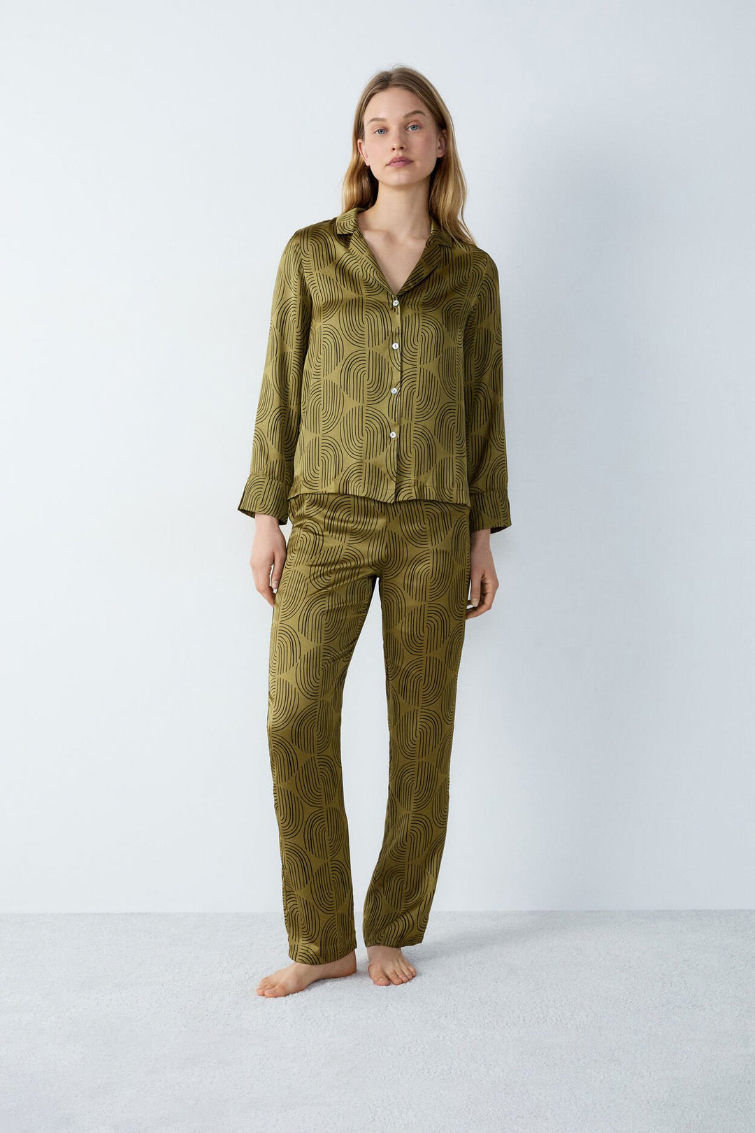 Pyjama shirt - Green