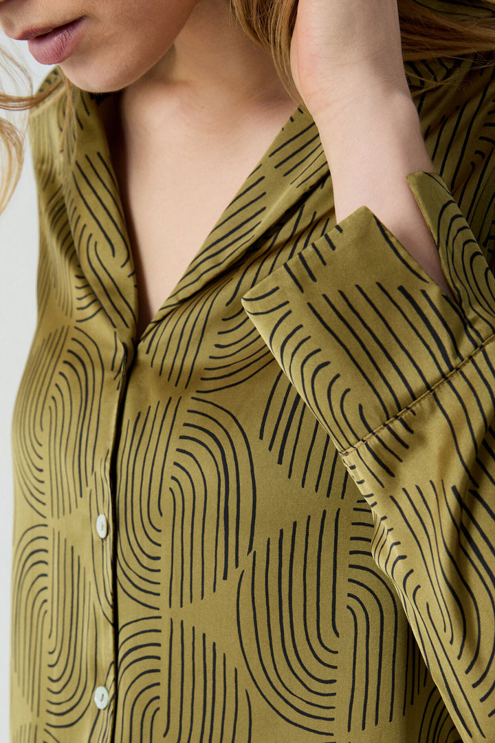 Pyjama shirt - Green