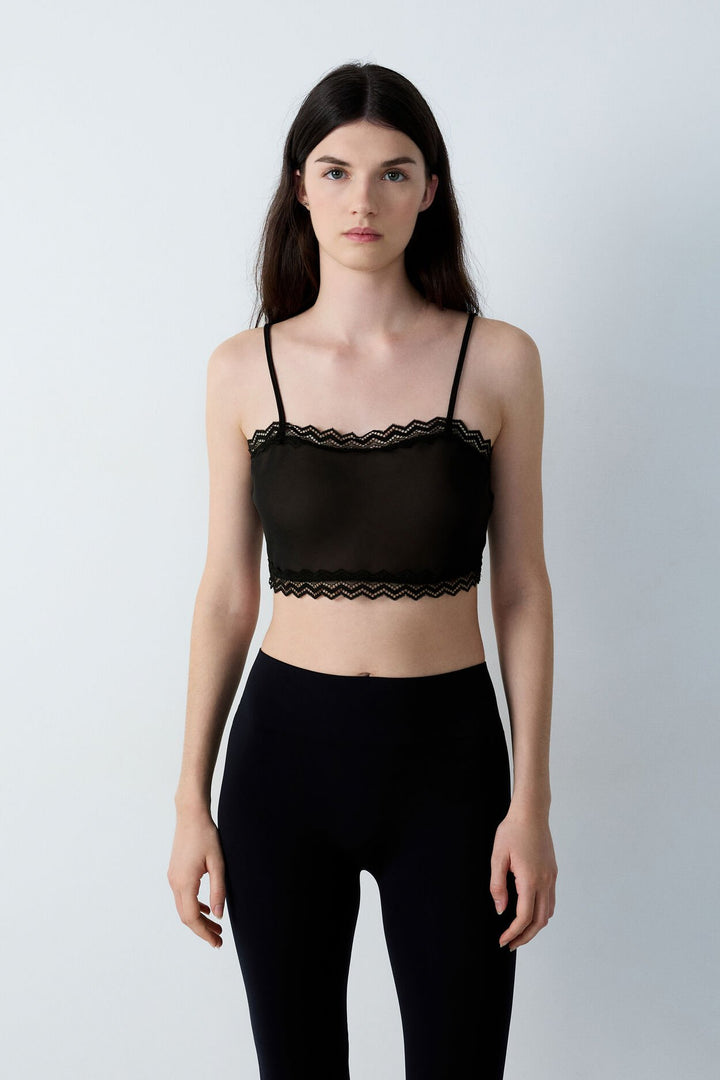 Pyjama top - Black