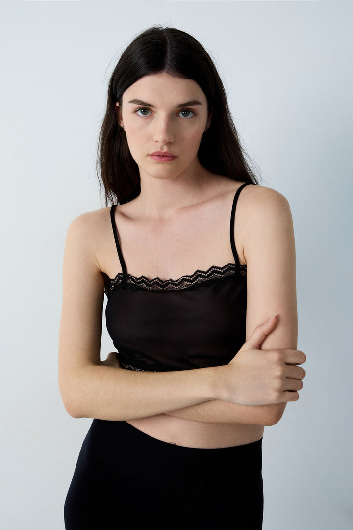 Pyjama top - Black