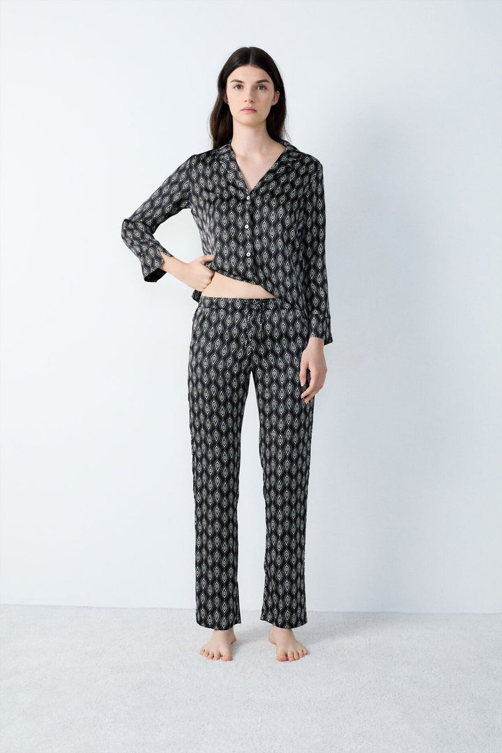 Pyjama trousers - Black