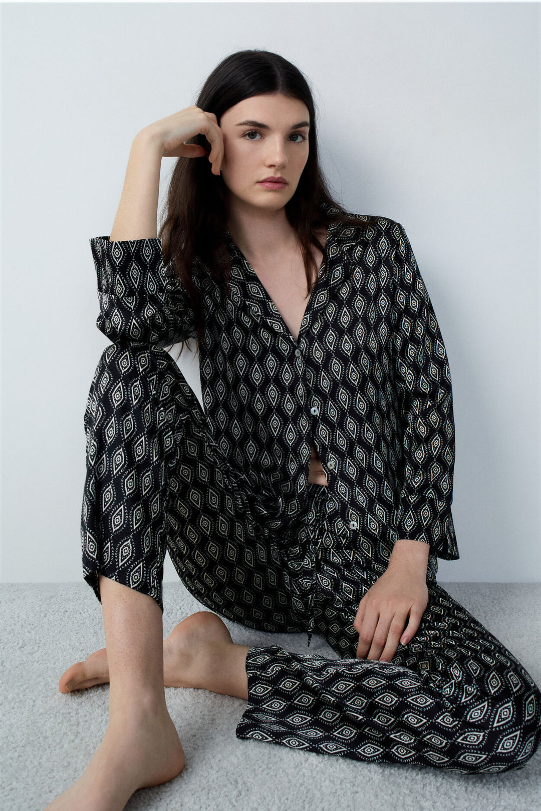 Pyjama trousers - Black