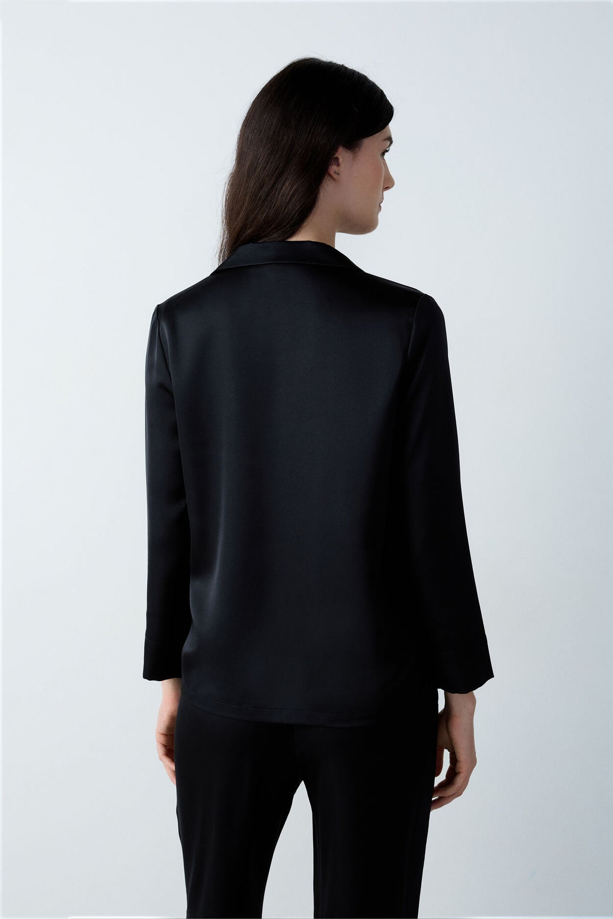 Pyjama shirt - Black
