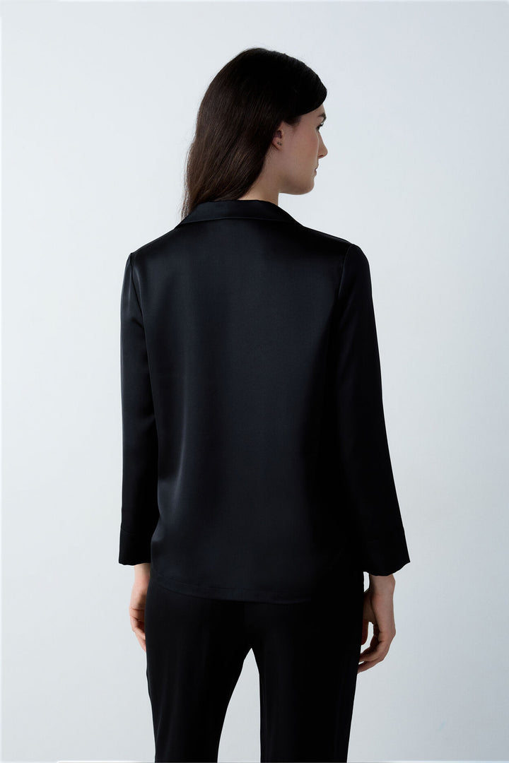 Pyjama shirt - Black