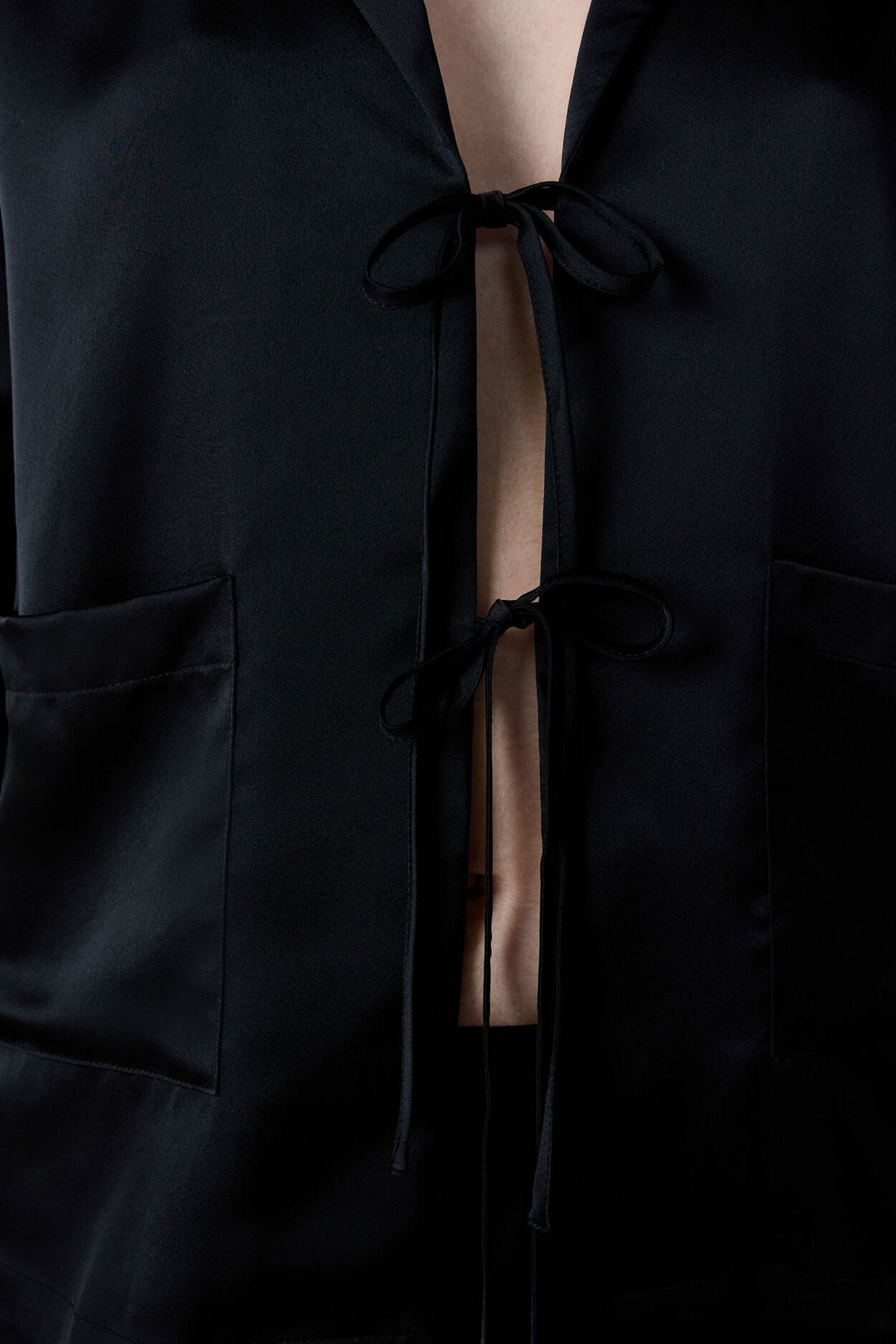 Pyjama shirt - Black