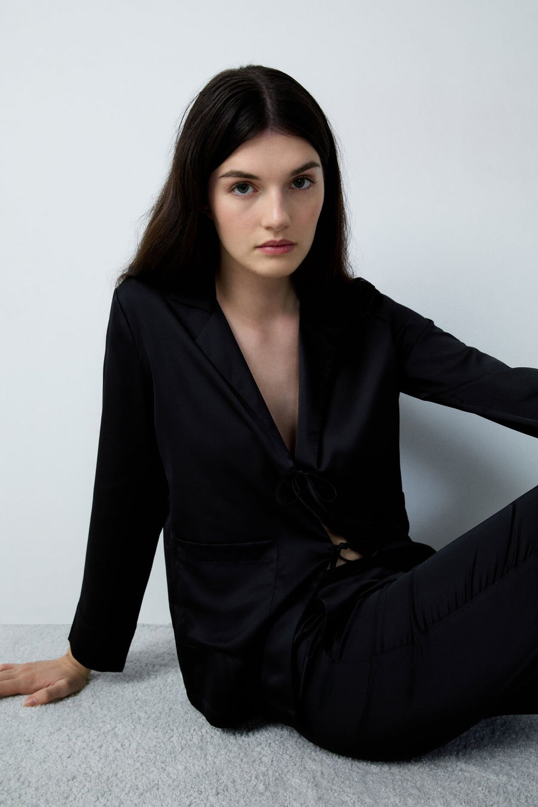 Pyjama shirt - Black