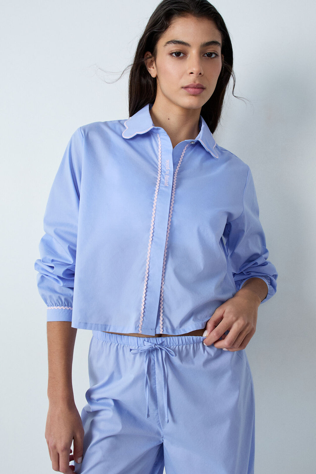 Pyjama shirt - Blue