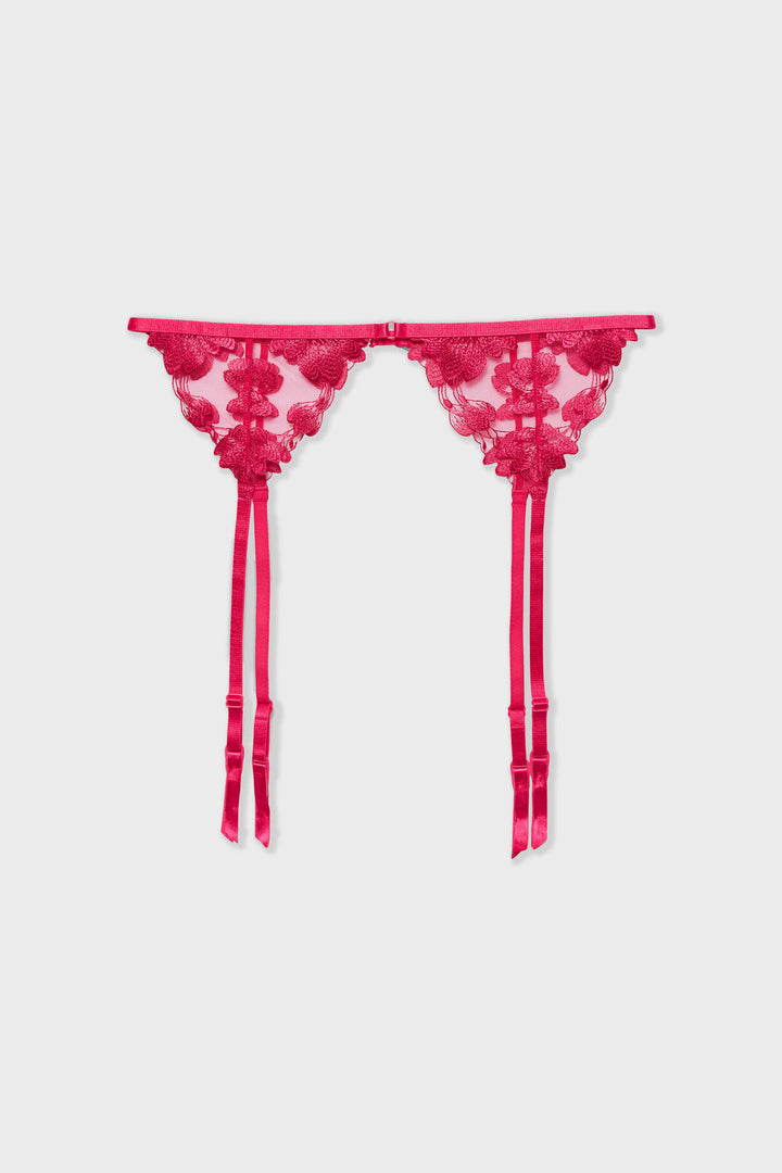 Garters &amp; Suspenders - Pink