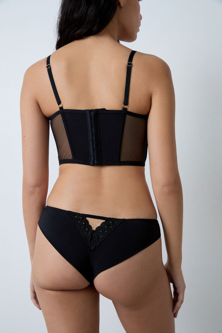 Bustier bra - Black