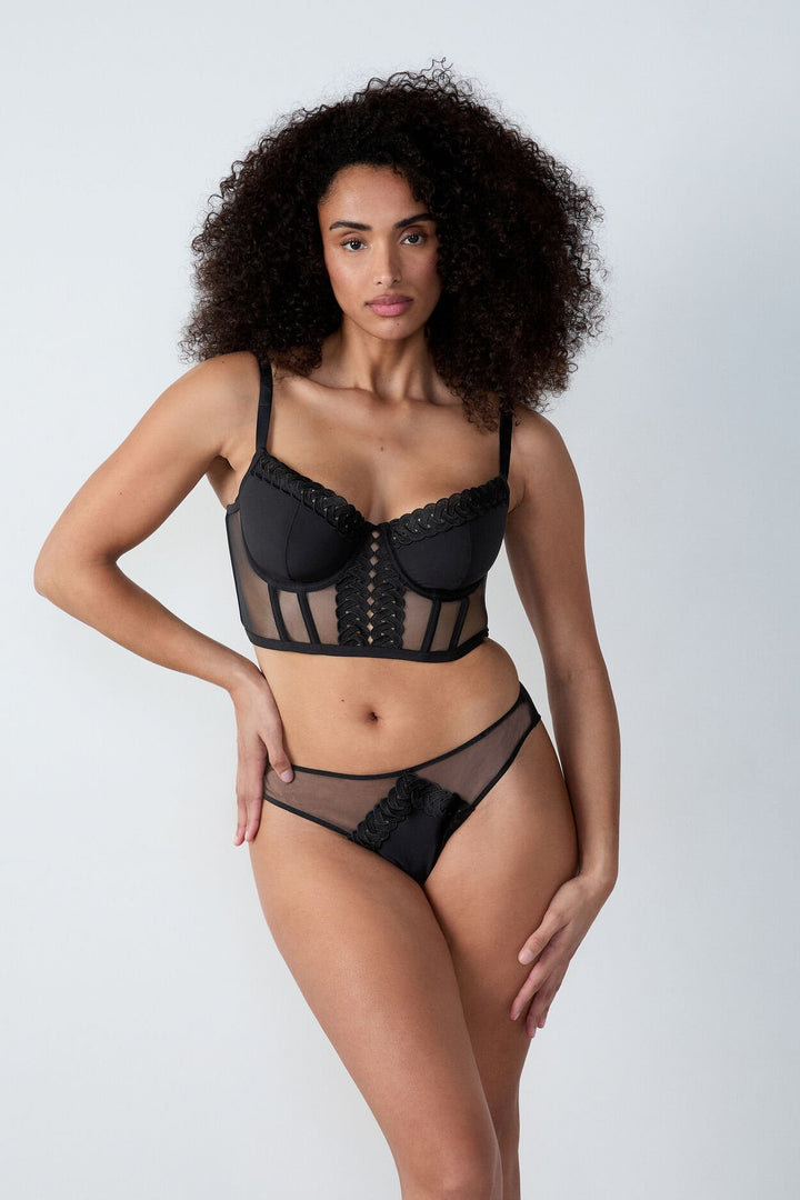 Bustier bra - Black