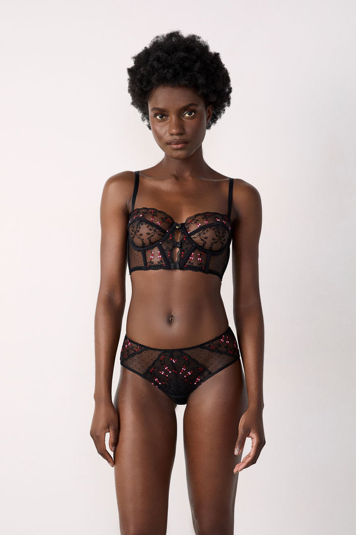 Bustier bra - Black