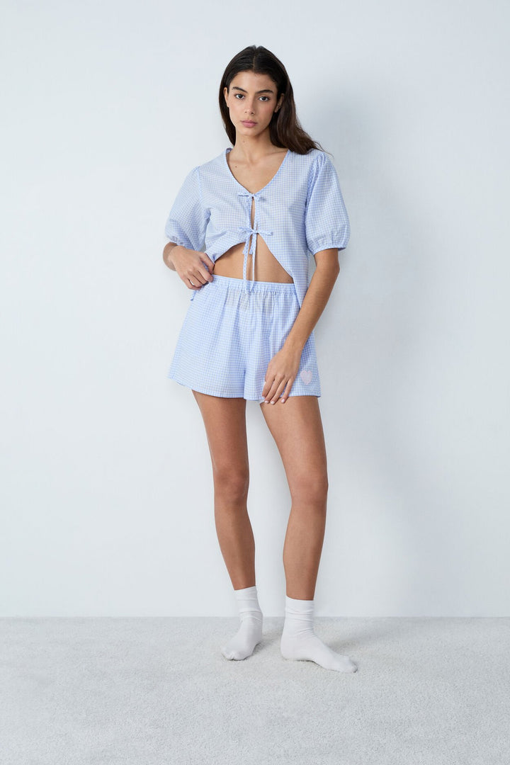 Pyjama shorts - Blue