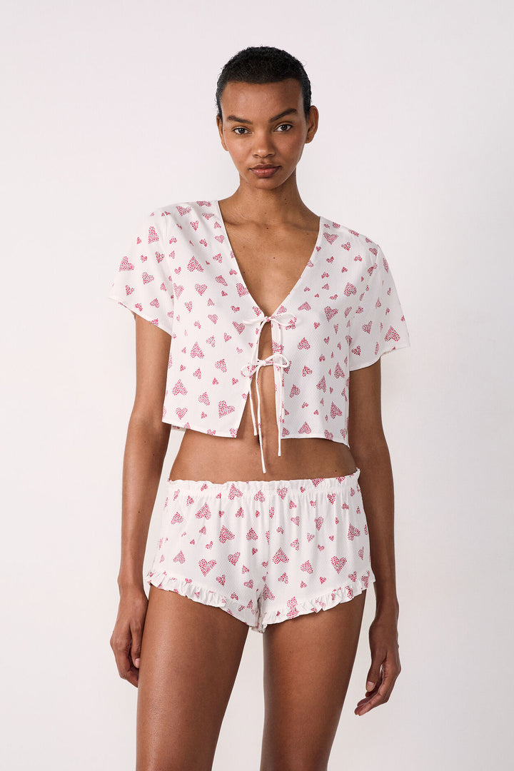 Pyjama shorts - Pink