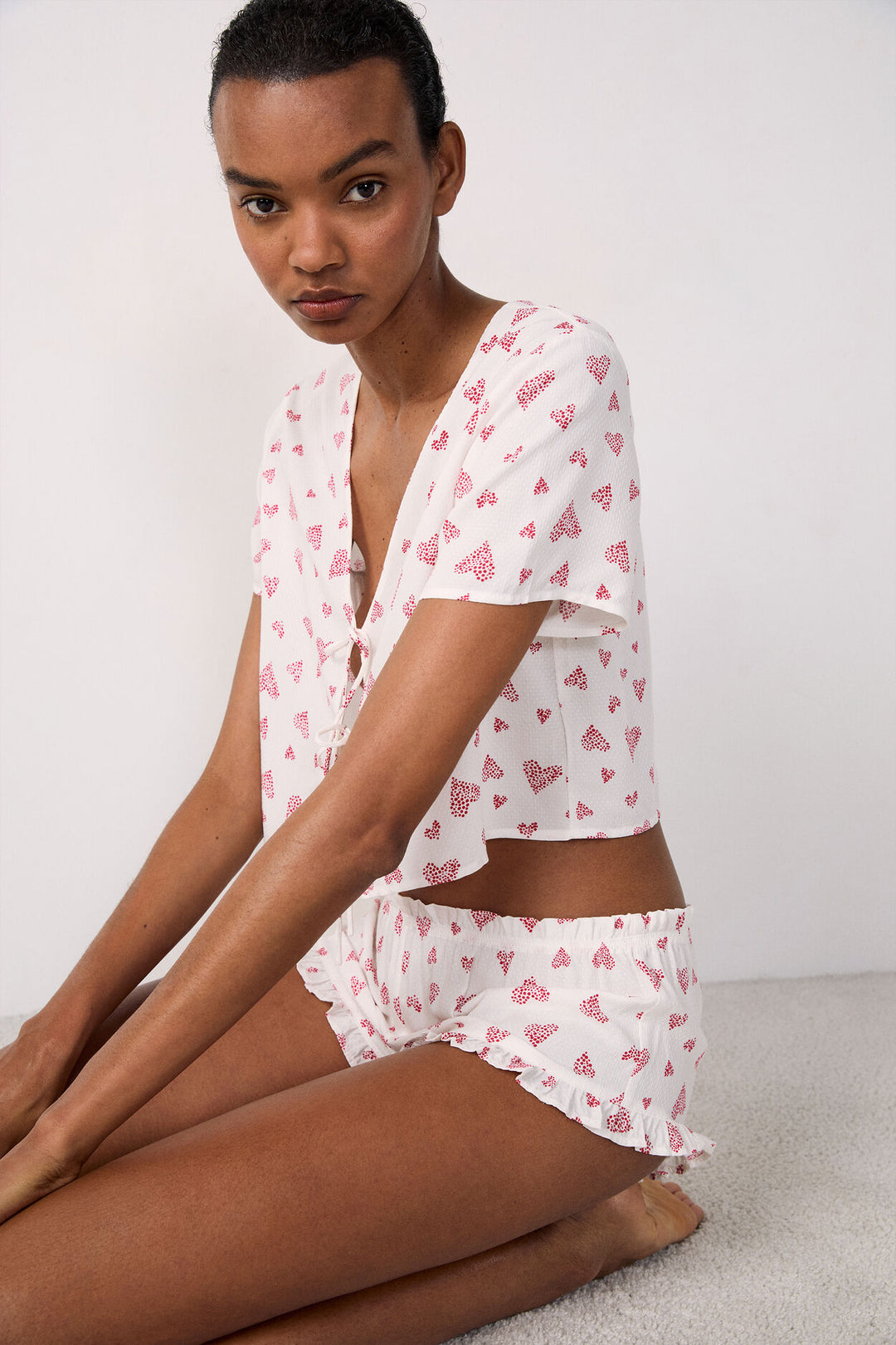 Pyjama shorts - Pink