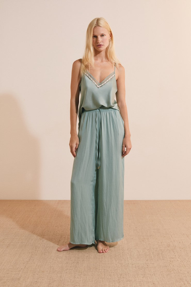 Pyjama Trousers - Bleu Azur