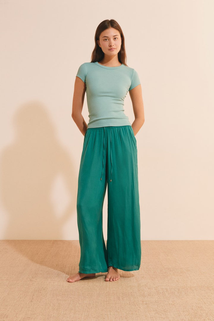 Pyjama Trousers - Vert
